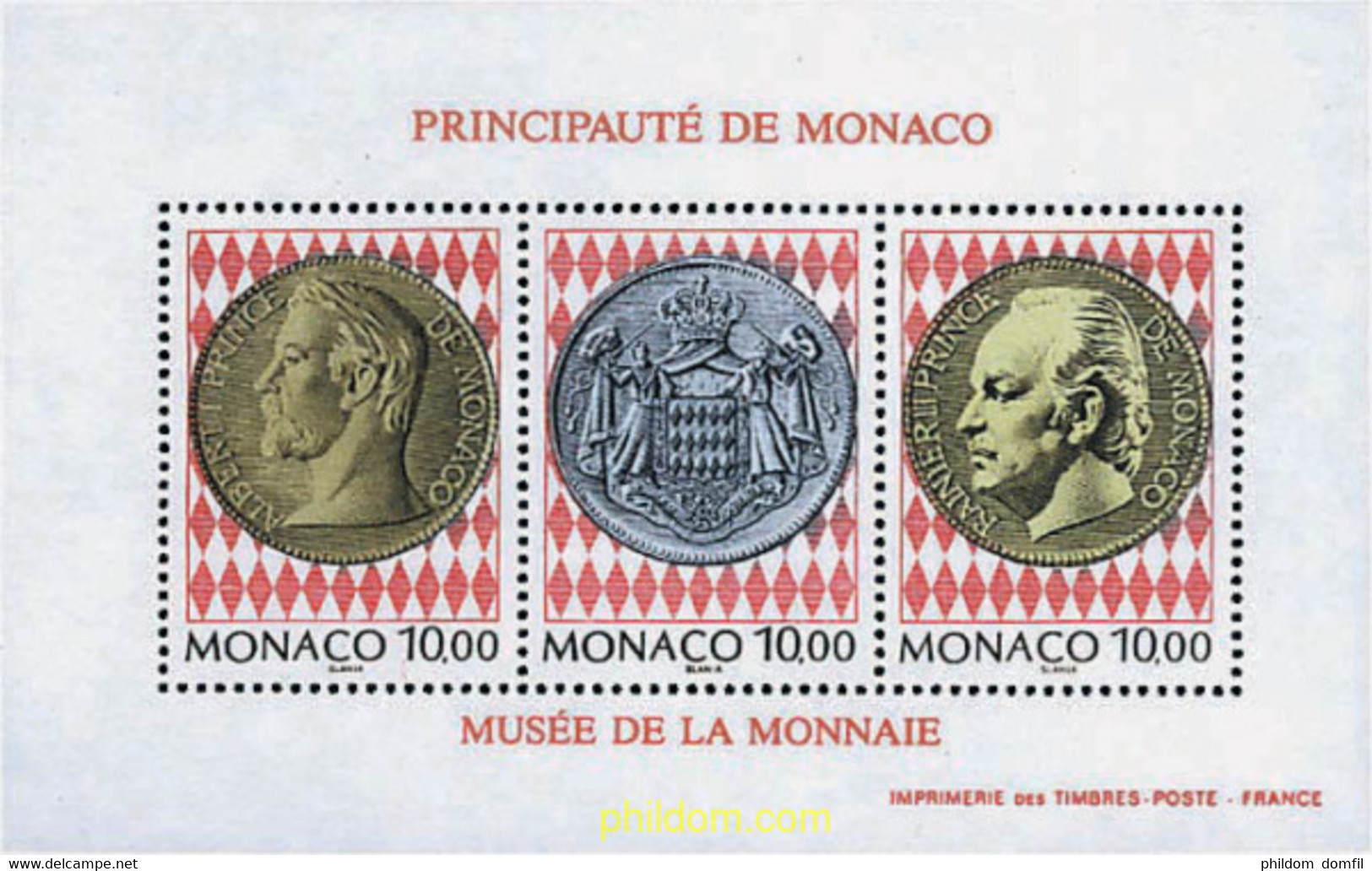 34844 MNH MONACO 1994 INAUGURACION DEL MUSEO POSTAL Y NUMISMATICO - Sonstige & Ohne Zuordnung