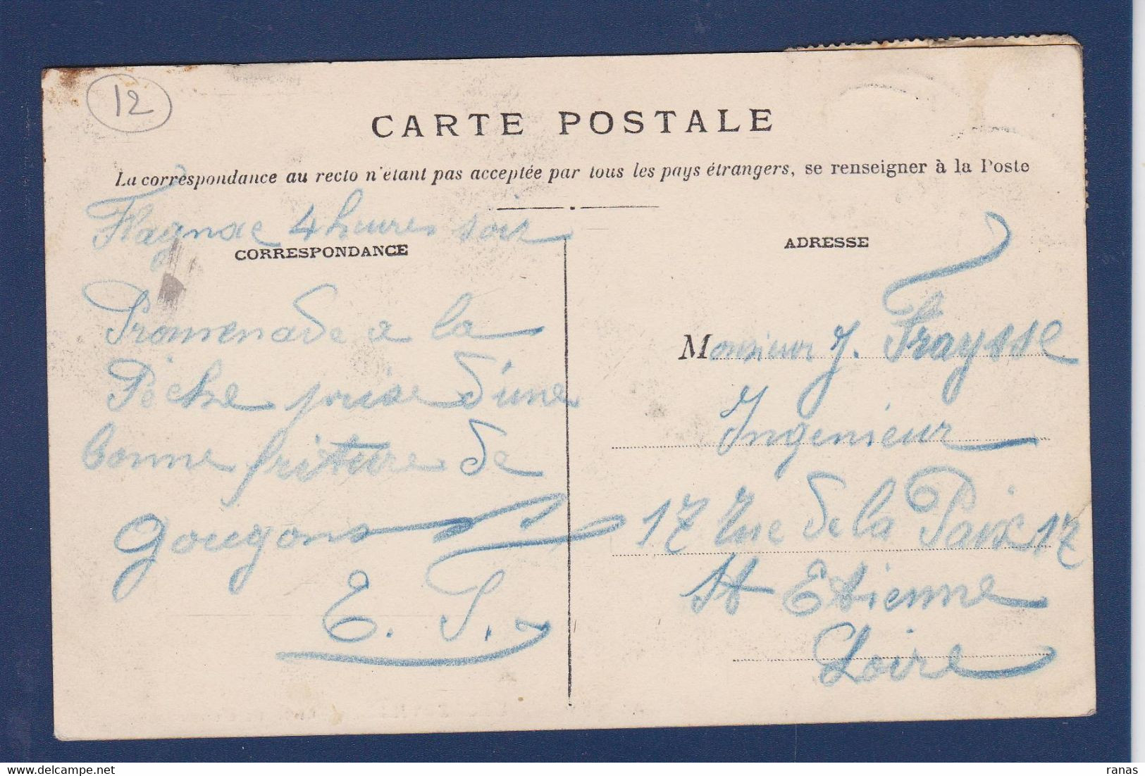 CPA [12] Aveyron > Decazeville Circulé Sortie De Mine - Decazeville