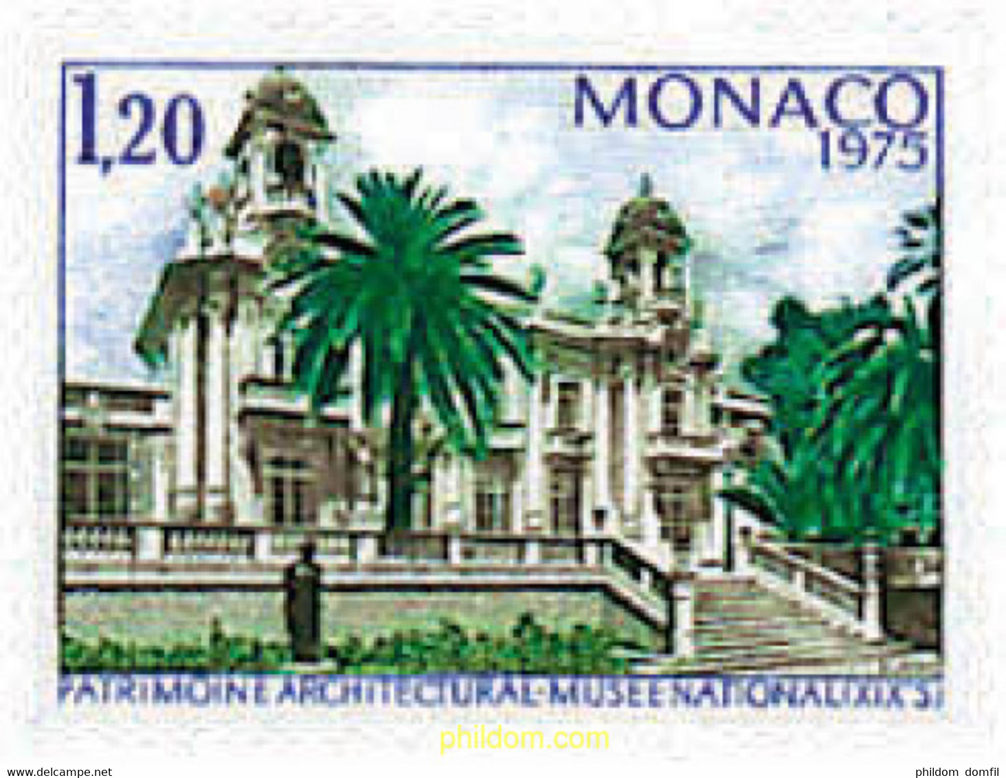 32564 MNH MONACO 1975 AÑO EUROPEO DEL PATRIMONIO ARQUITECTONICO - Otros & Sin Clasificación