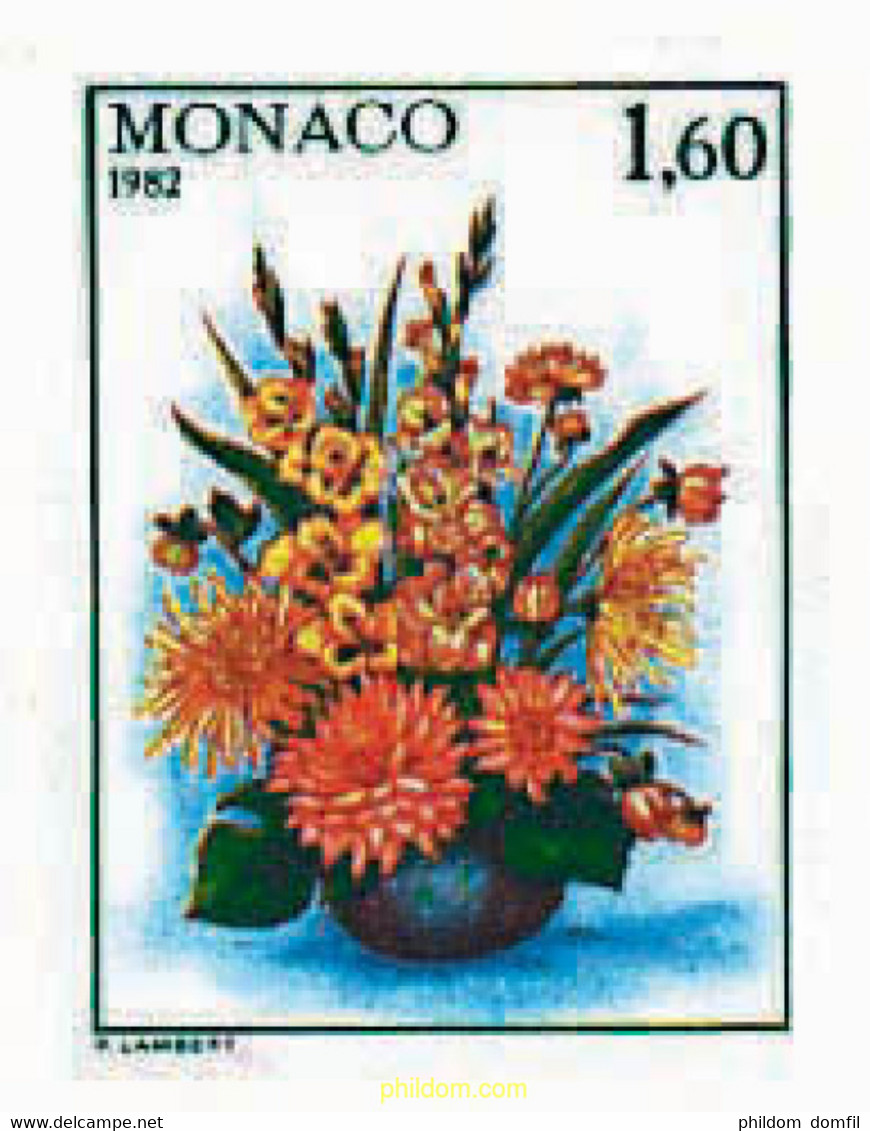 96946 MNH MONACO 1982 FLORES - Sonstige & Ohne Zuordnung