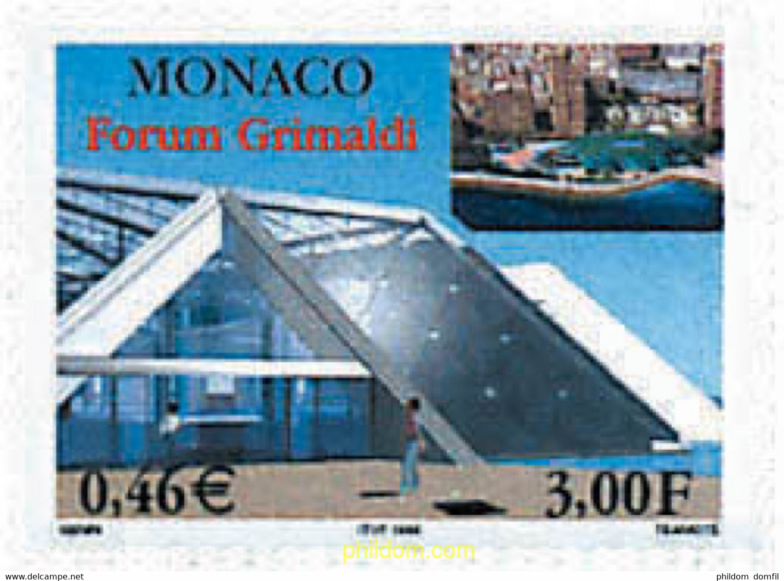 46426 MNH MONACO 1999 FORUM GRIMALDI - Autres & Non Classés