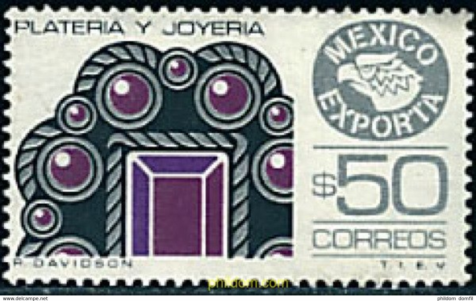 343206 MNH MEXICO 1979 EXPORTACIONES MEXICANAS - Spinnen