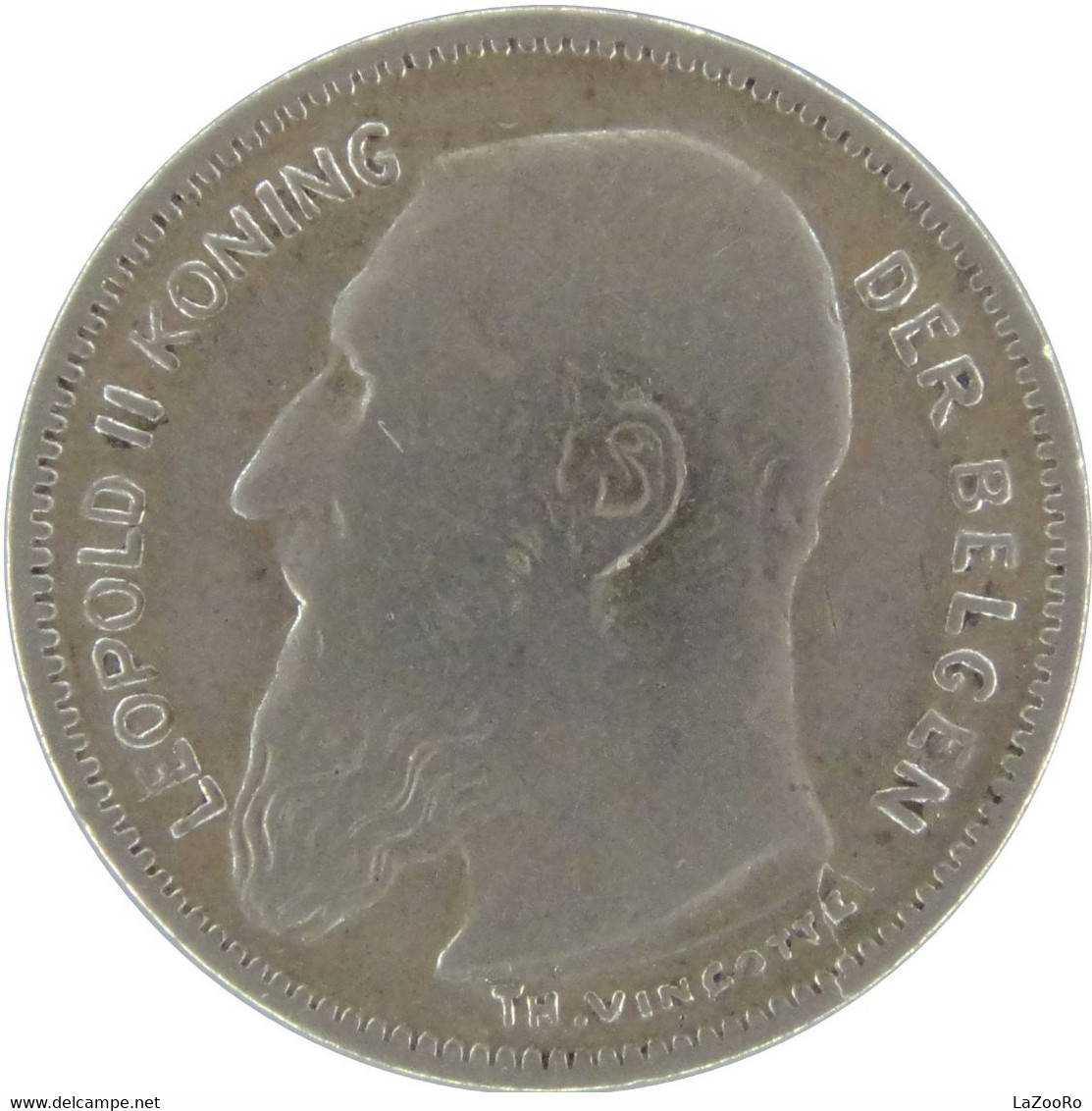 LaZooRo: Belgium 50 Centimes 1907 XF - Silver - 50 Cents