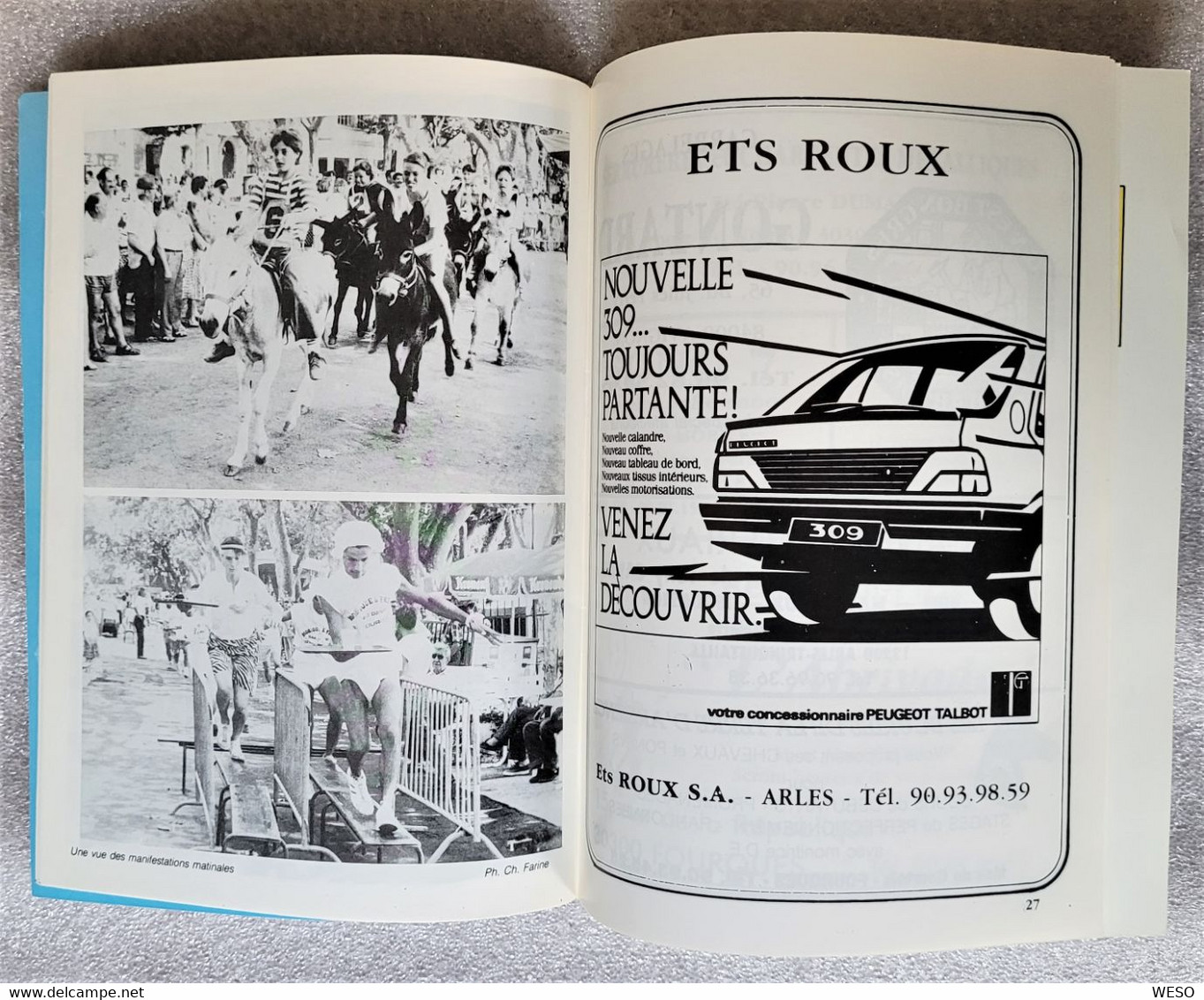 (30) Fourques - Comité Des Fêtes - Fête Votive - Août 1989 - Programmes