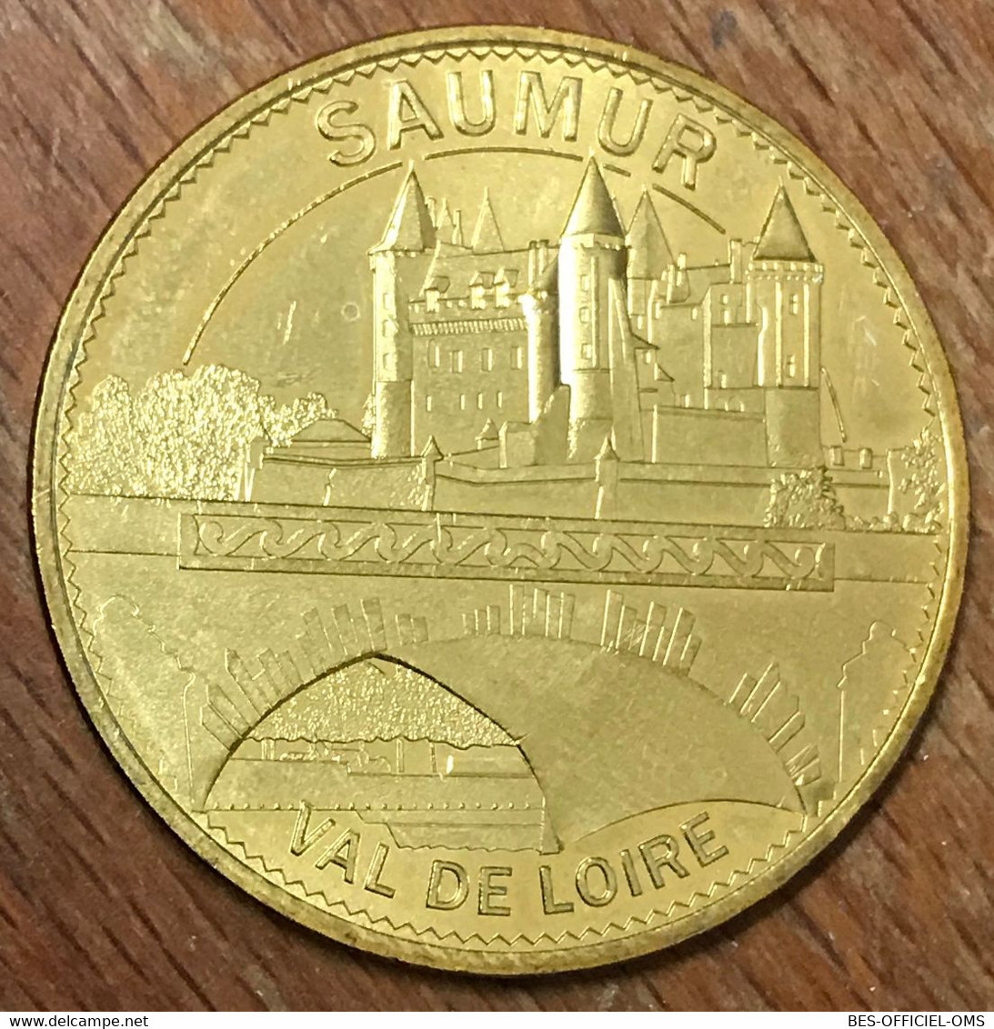 49 SAUMUR LE CHÂTEAU MINI MÉDAILLE SOUVENIR MONNAIE DE PARIS 2015 JETON TOURISTIQUE TOKEN MEDALS COINS - 2015