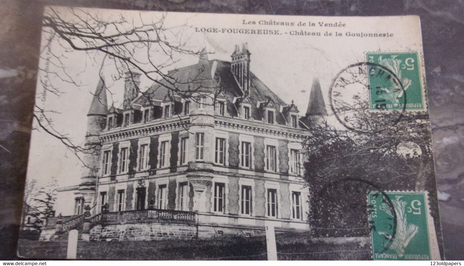 85 VENDEE  LOGE FOUGEREUSE CHATEAU GOUJONNERIE - Andere & Zonder Classificatie