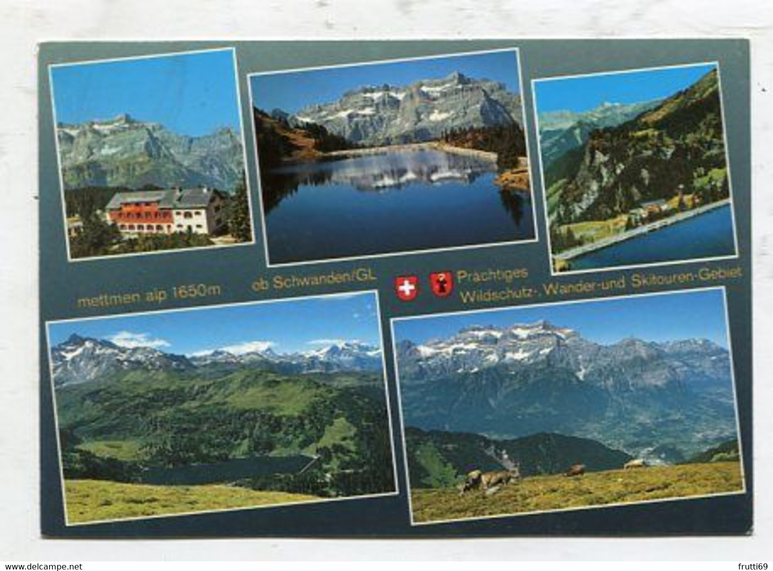 AK 120469 SWITZERLAND - Mettmen Alp Ob Schwanden - Schwanden