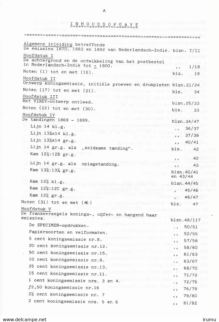 De Emissies 1870,1883 En 1892 Van Nederlands Indiê 1992 (SN288) - Kolonien Und Auslandsämter