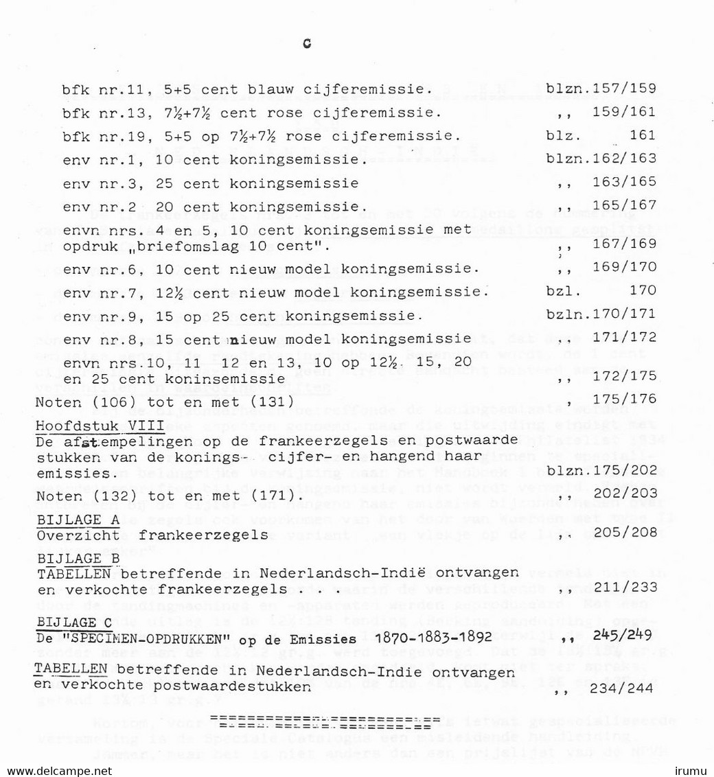 De Emissies 1870,1883 En 1892 Van Nederlands Indiê 1992 (SN288) - Colonie E Uffici All'estero