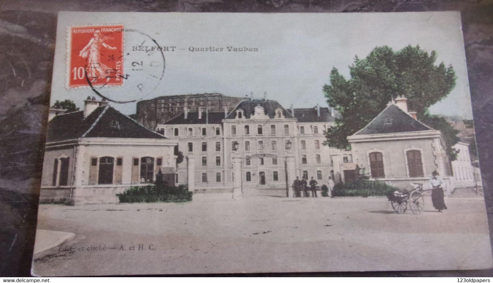 90  BELFORT 1912 QUARTIER VAUBAN - Belfort - City
