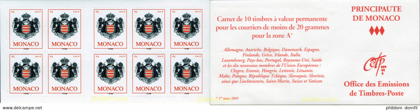 226936 MNH MONACO 2006 ESCUDOS - Altri & Non Classificati