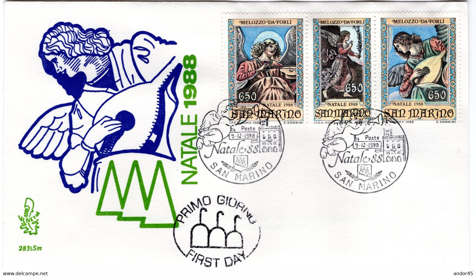 INSIEME DI 8 BUSTE TUTTE FDC VENETIA SERIE COMPL. " FIORI II EMISS" + " VEDUTE" + "FIERA DI TRIESTE " + " ELICOTTERO "+