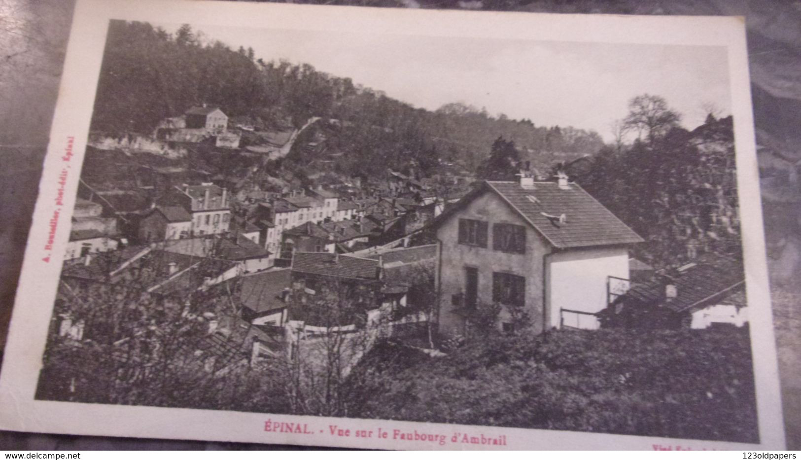 88 VOSGES EPINAL VUE SUR LE  FAUBOURG D AMBRAIL - Epinal