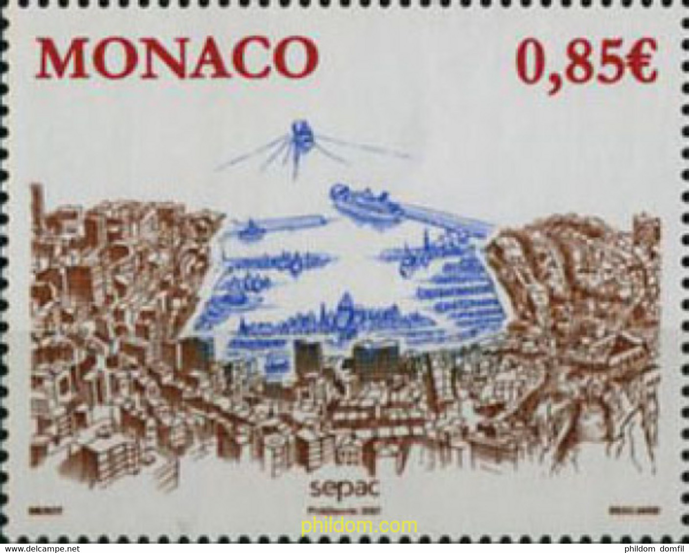 207122 MNH MONACO 2007 SEPAC - Other & Unclassified