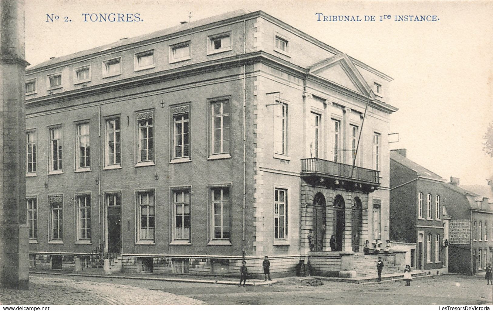 Belgique - Tongres - Tribunal De 1re Instance - Phototypie Marcovici - Animé - Carte Postale Ancienne - Tongeren