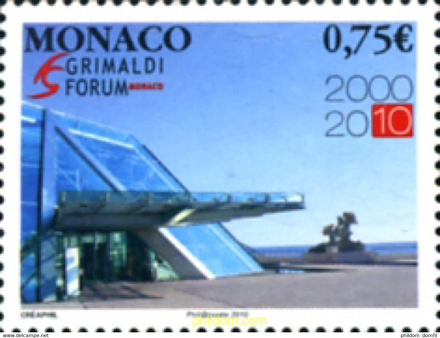 252870 MNH MONACO 2010 - Andere & Zonder Classificatie