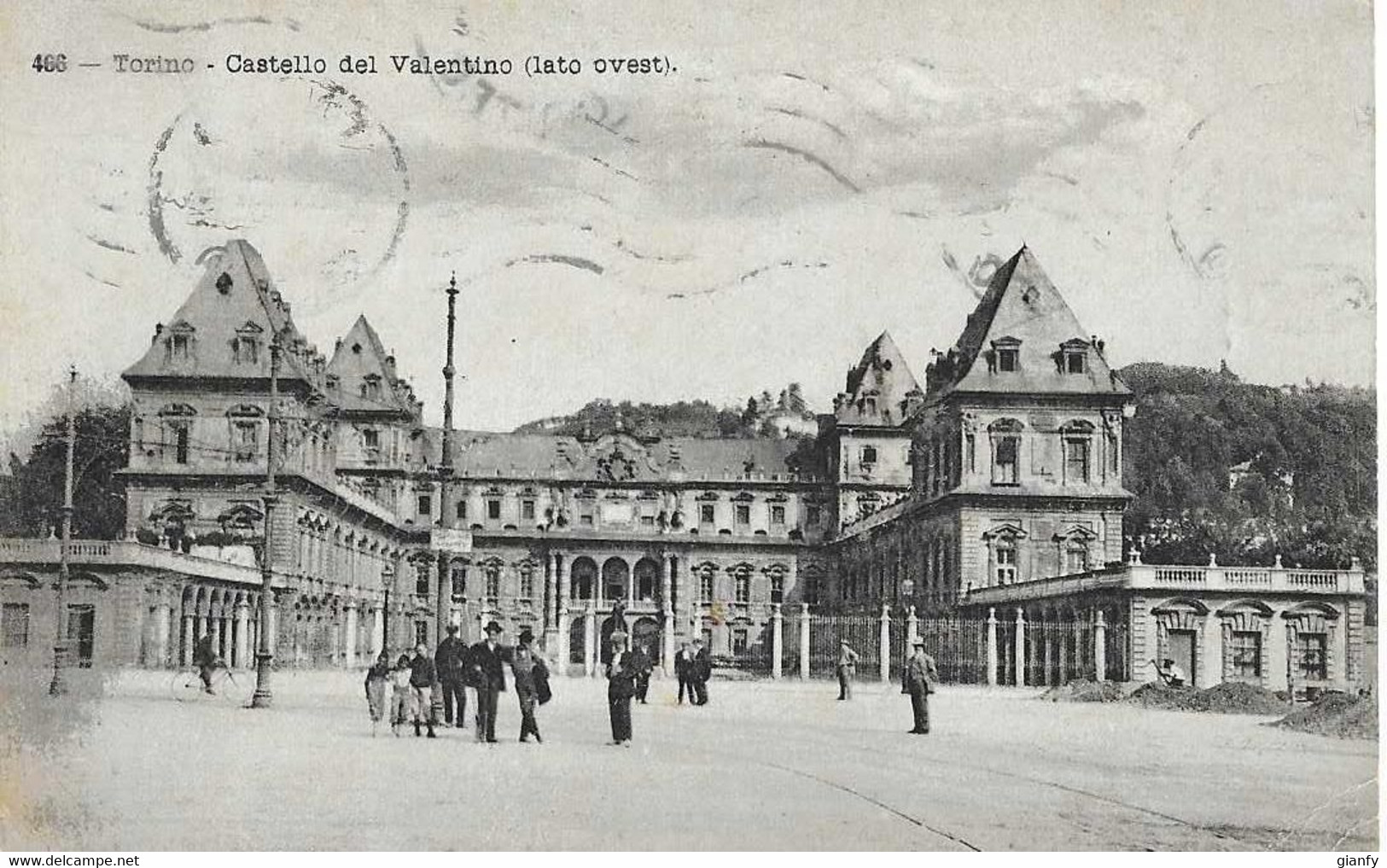 TORINO CASTELLO DEL VALENTINO 1913 ANIMATA - Castello Del Valentino