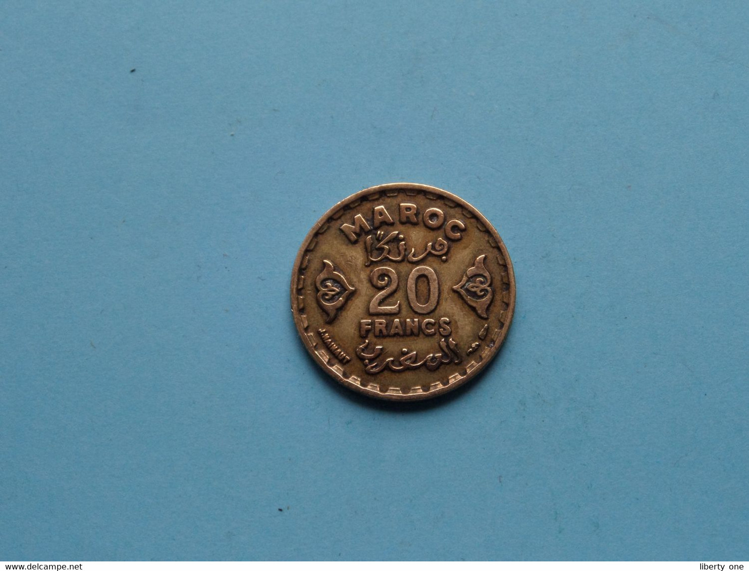 20 Francs ( 1371 ) 1951 ( Zie/voir SCANS Voor Detail ) Maroc ! - Maroc