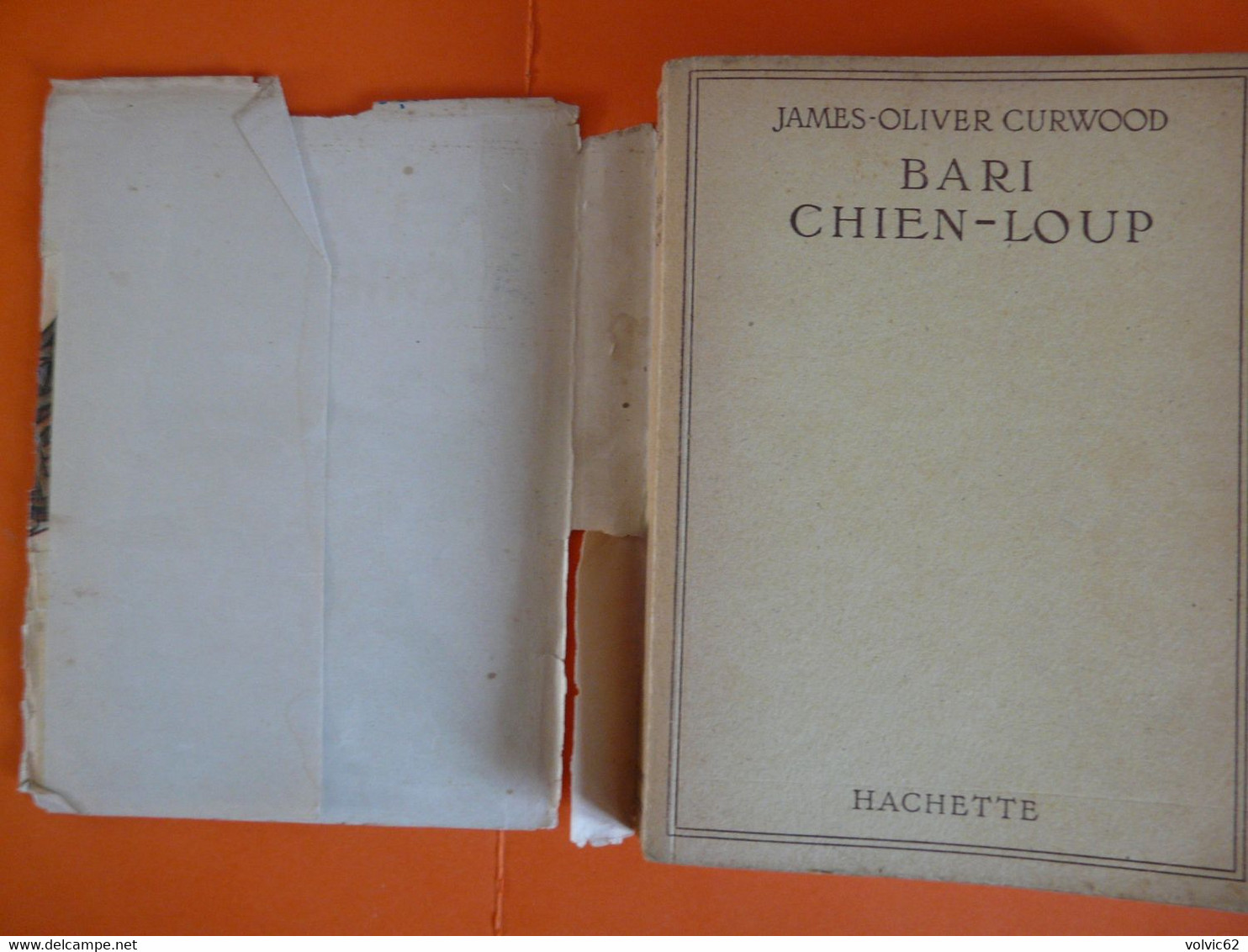 Bari Chien Loup James Olivier Curwood Bibliothèque De La Jeunesse Illustration Harry Eliott Hachette 1938 - Bibliothèque De La Jeunesse