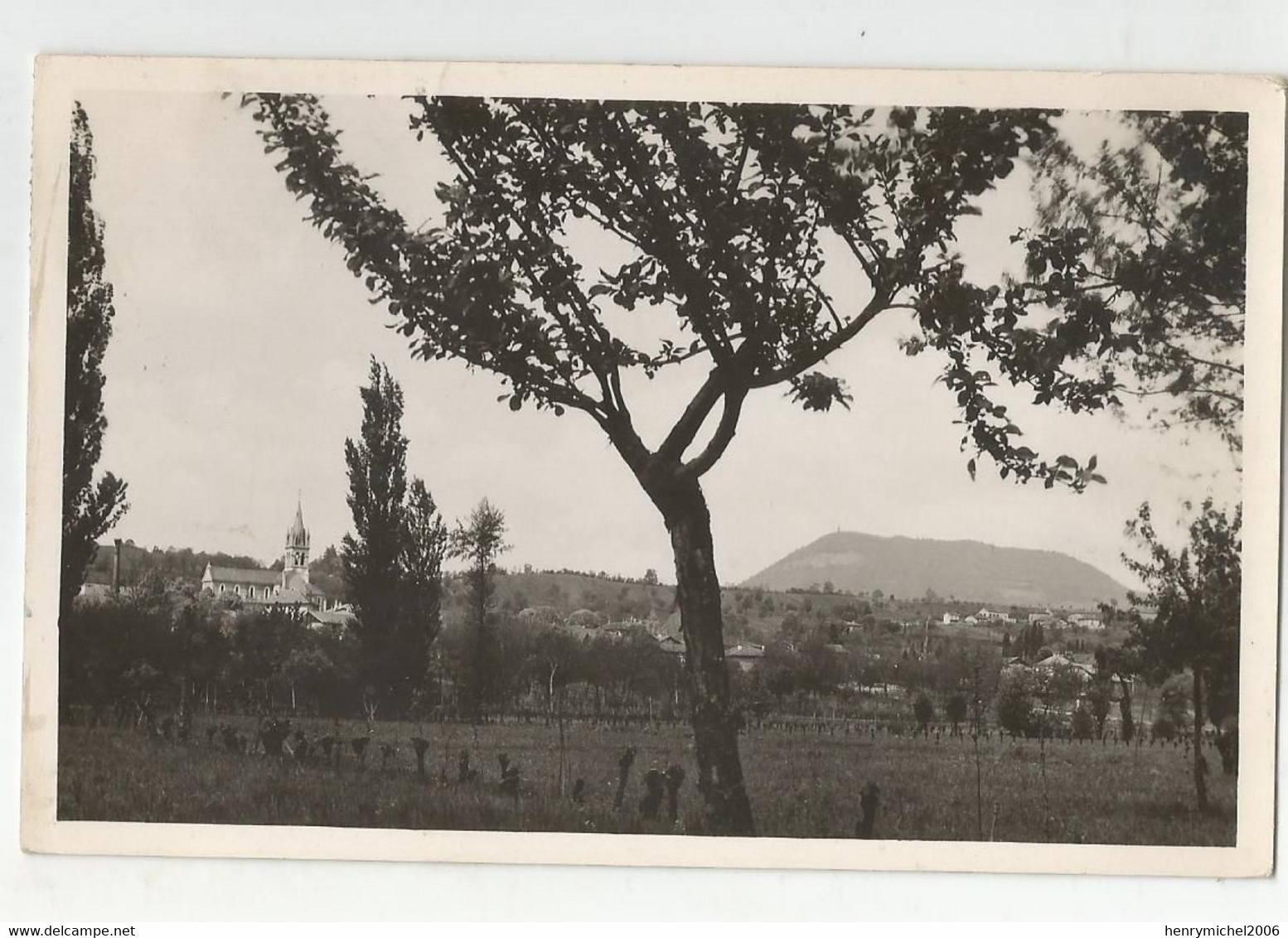 38 Isère St Jean De Moirans Ses Beaux Sites Cachet 1946 Style Carte Photo - Sonstige & Ohne Zuordnung