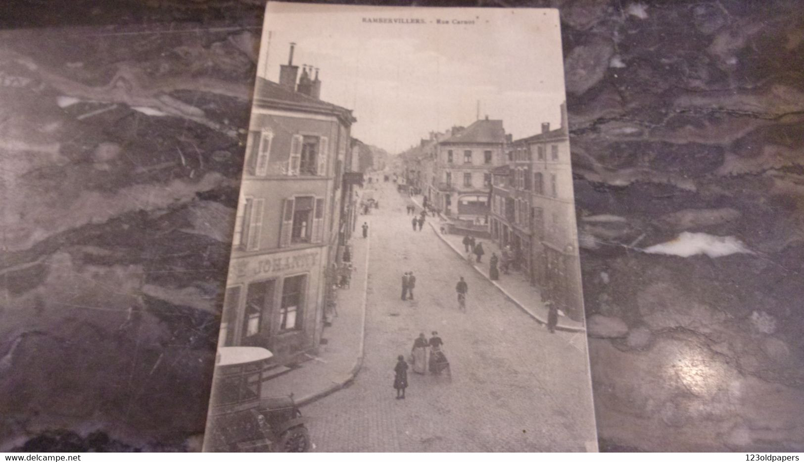 88 VOSGES  RAMBERVILLERS RUE CARNOT 1917 - Rambervillers