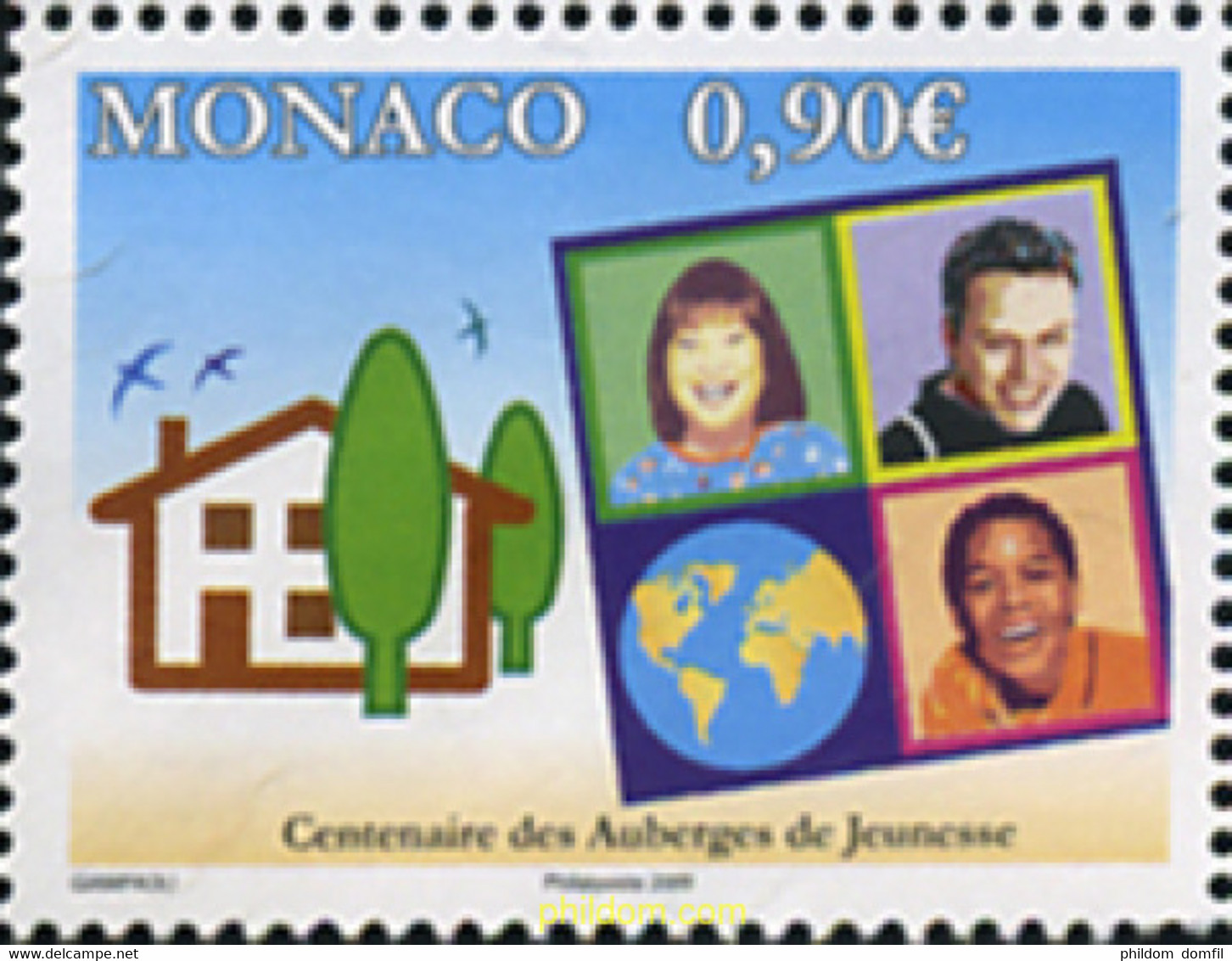 277321 MNH MONACO 2009 DIA DE LA JUVENTUD - Other & Unclassified