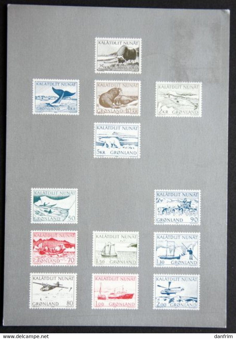 Greenland 1977   CARDS    GODTHÅB 15-11-1977 FISKENÆSSET  (lot  1492) - Groenlandia