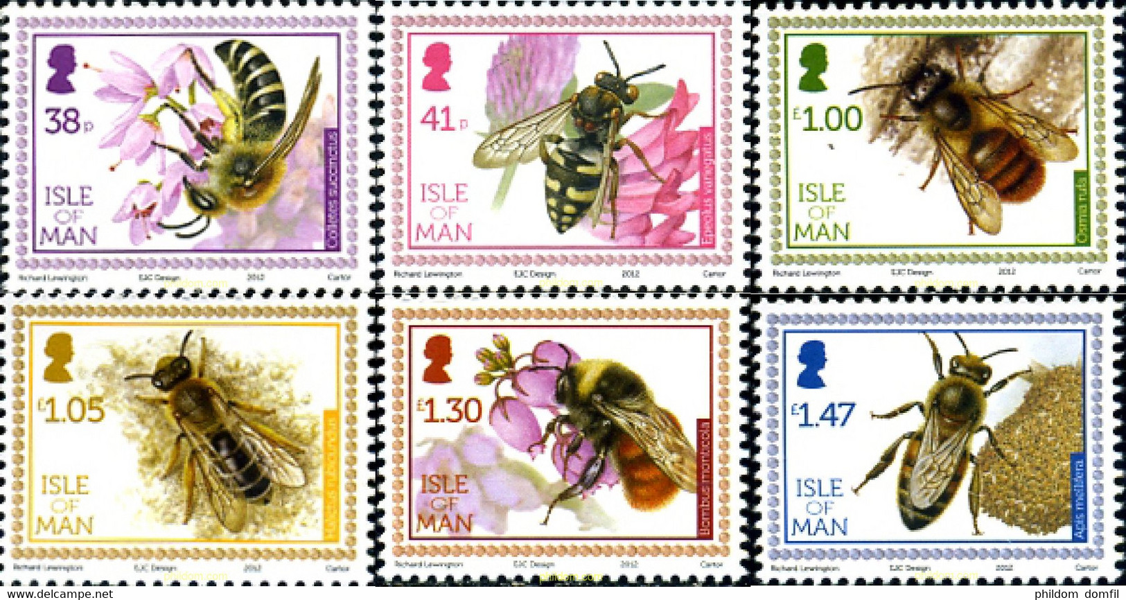 289150 MNH MAN 2012 ABEJAS - Spiders