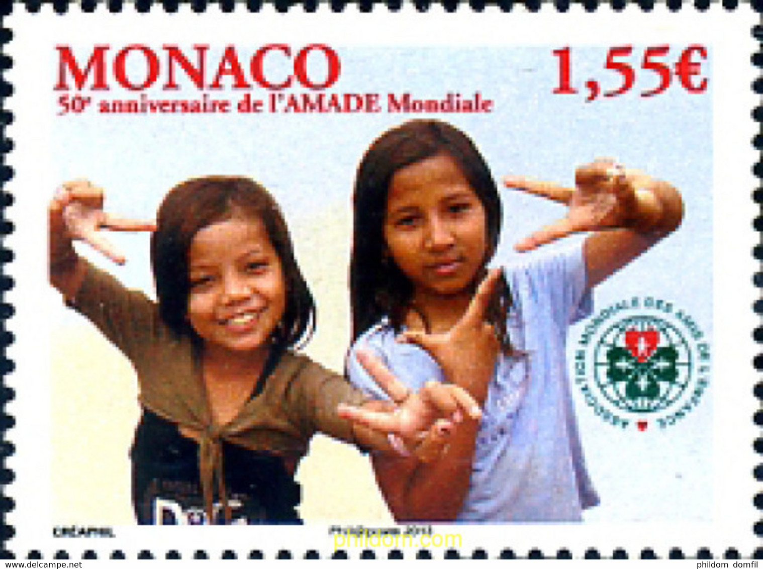 300174 MNH MONACO 2013 AMADE - Other & Unclassified