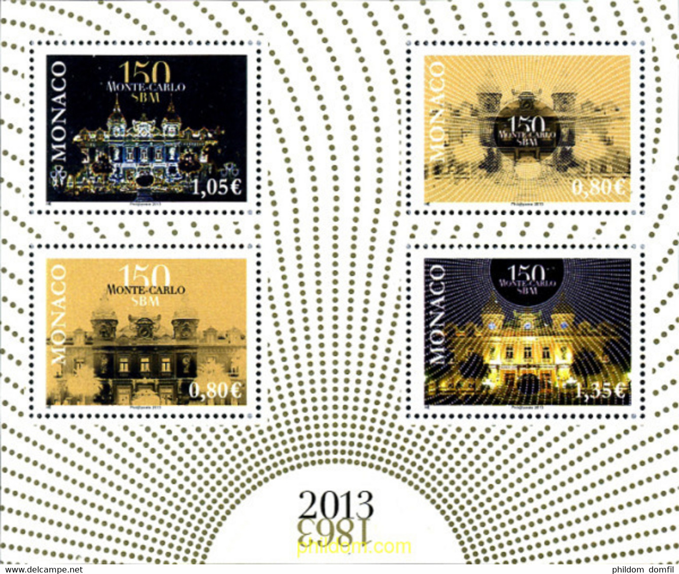 307782 MNH MONACO 2013 - Other & Unclassified