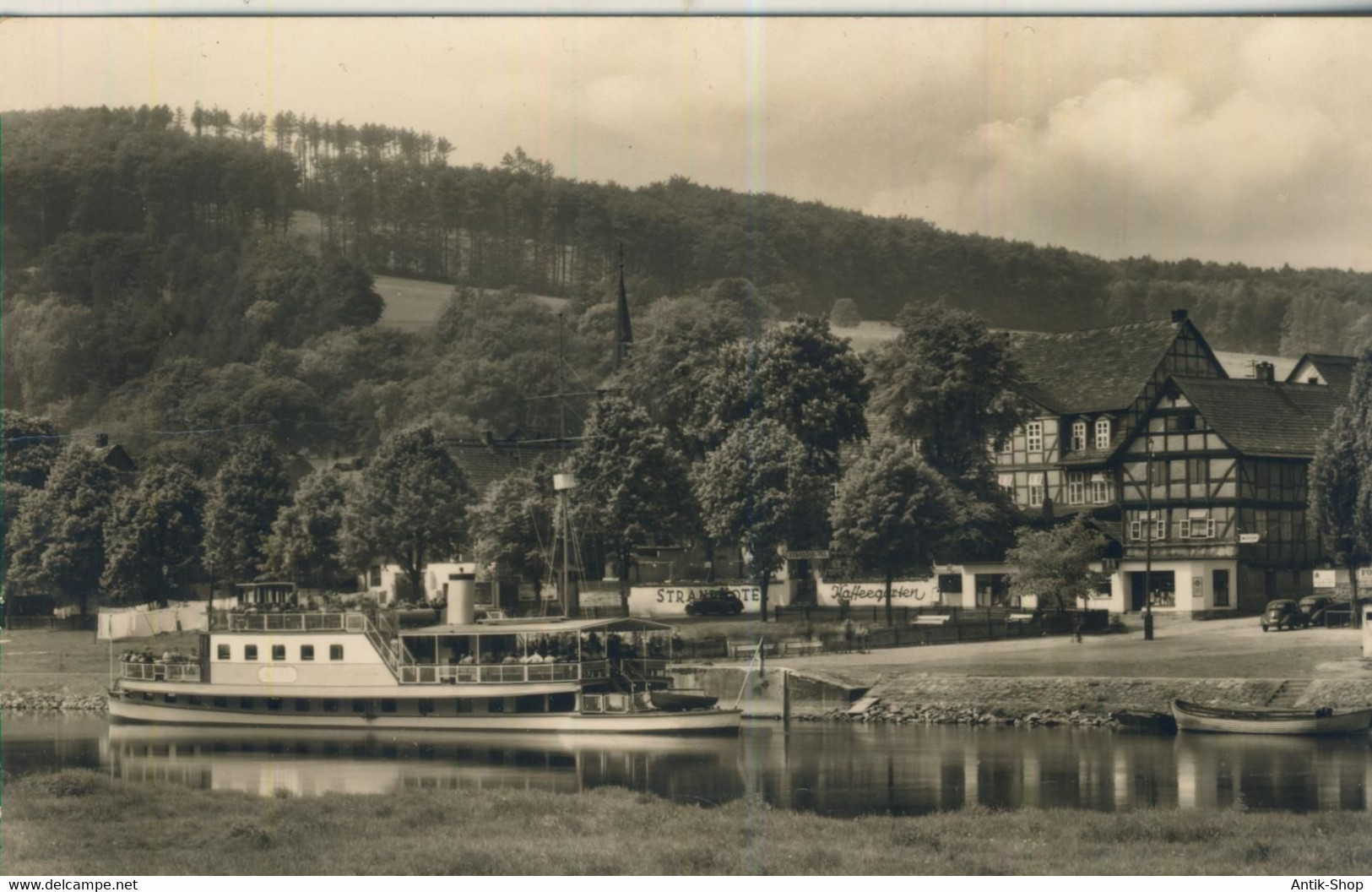 Jod-Solbad Bodenwerder An Der Weser - Am Anleger - Strandhotel - Von 1954 (59088) - Bodenwerder