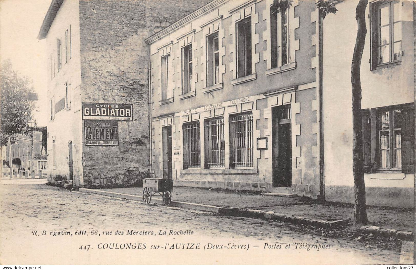 79-COULONGES-SUR-L'AUTIZE- POSTE ET TELEGRAPHES - Coulonges-sur-l'Autize