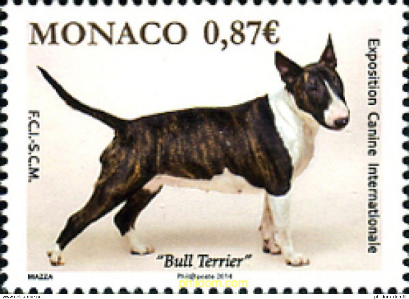 317794 MNH MONACO 2014 PERRO - Other & Unclassified