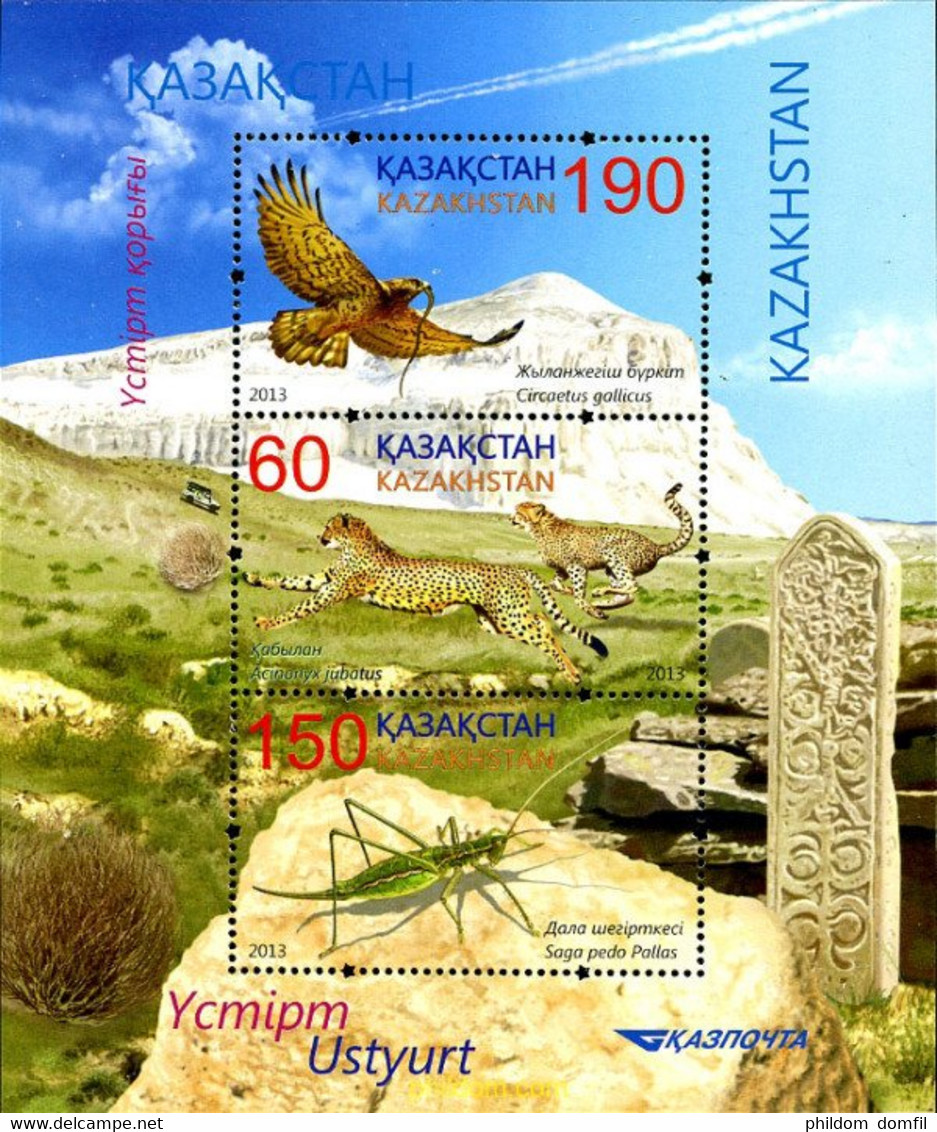 318810 MNH KAZAJSTAN 2013 FAUNA - Spinnen