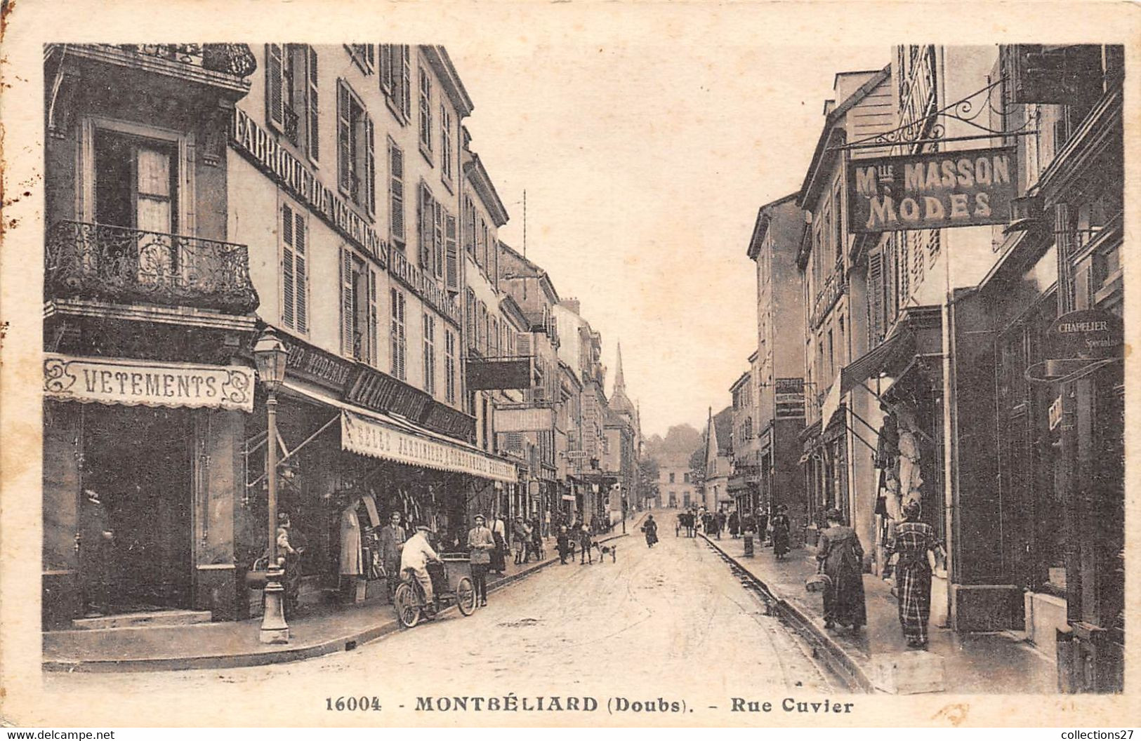 25-MONTBELIARD - RUE CUVIER - Montbéliard