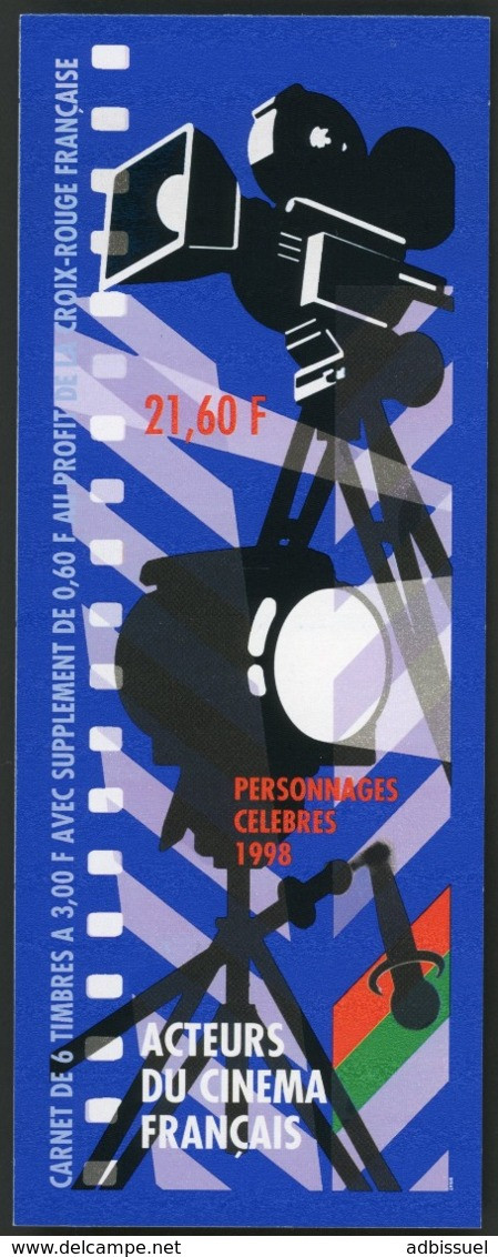 BC 3193 NEUF TB / PERSONNAGES Célèbres 1998, Acteurs Français / Valeur Timbres : 18F Soit 2.74€ - People