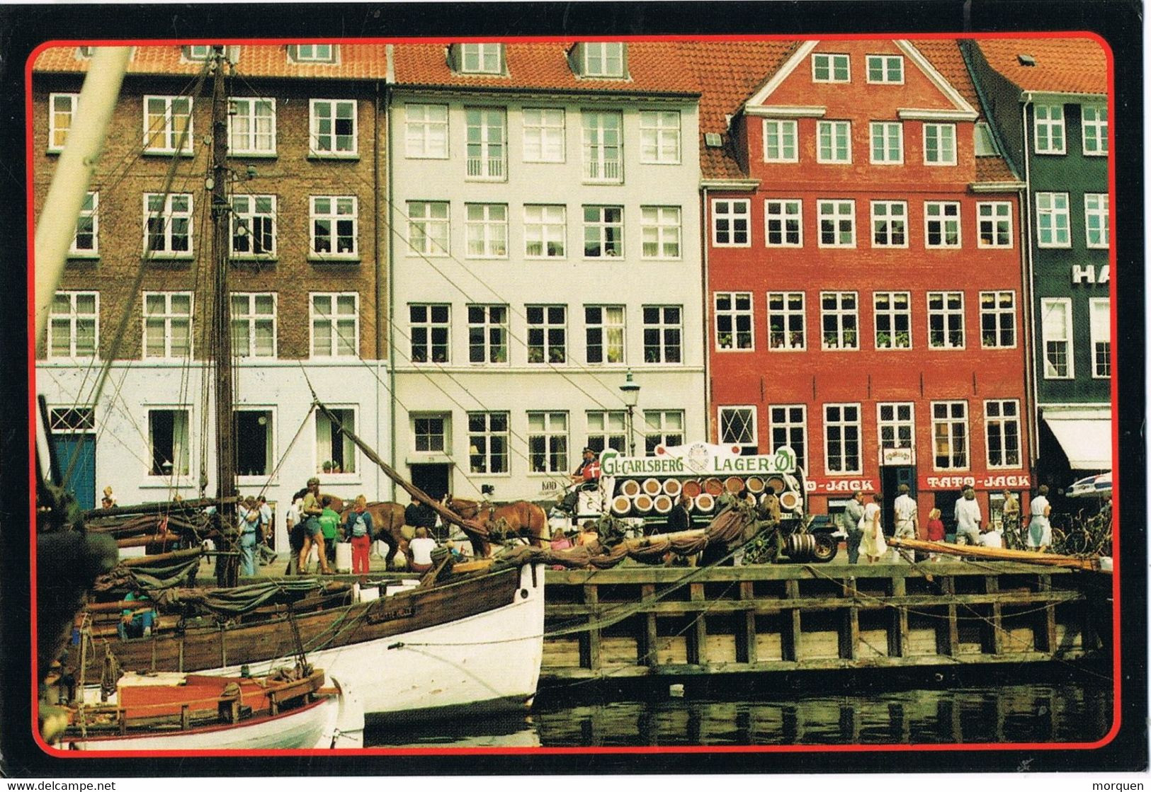 49068. Postal KOBENHAVN (Dannmark) Dinamarca 1989. Vista Canal De Copenhague - Briefe U. Dokumente