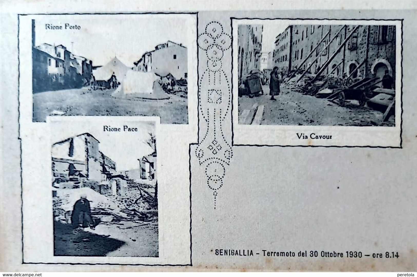 Senigallia  Terremoto Del 30 Ottobre 1930 - Senigallia