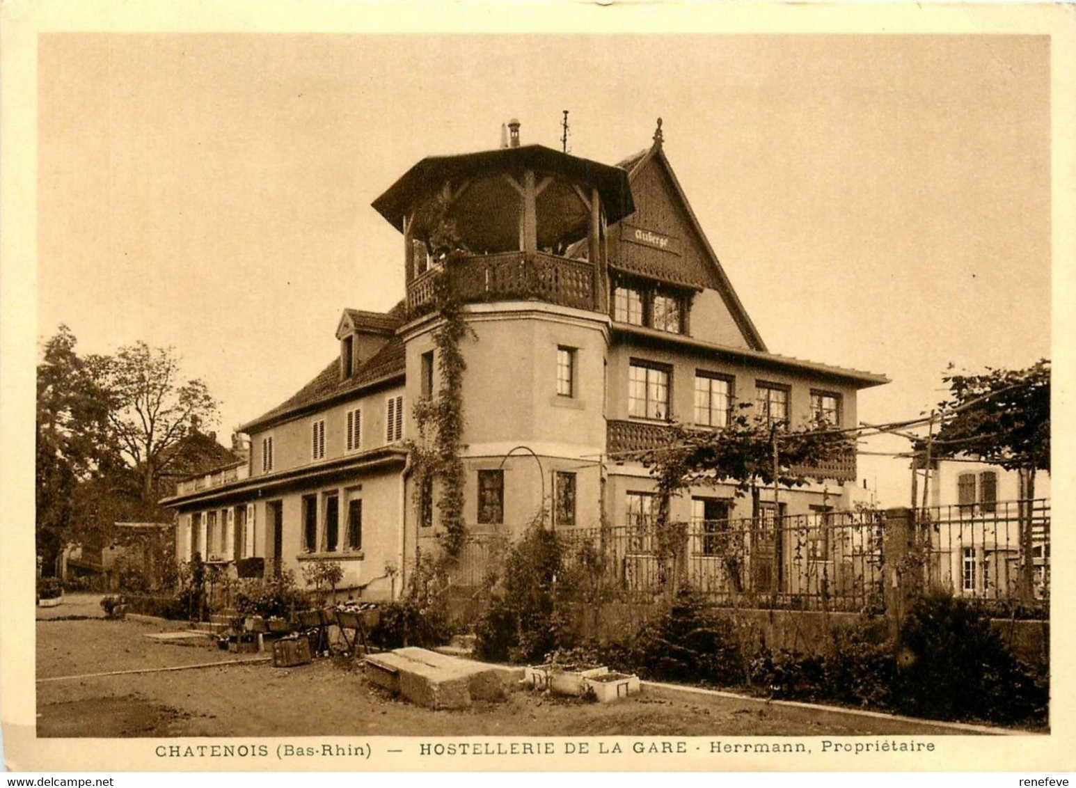 CHATENOIS - Hostellerie De La Gare - Hermann Propriétaire 2 - Chatenois