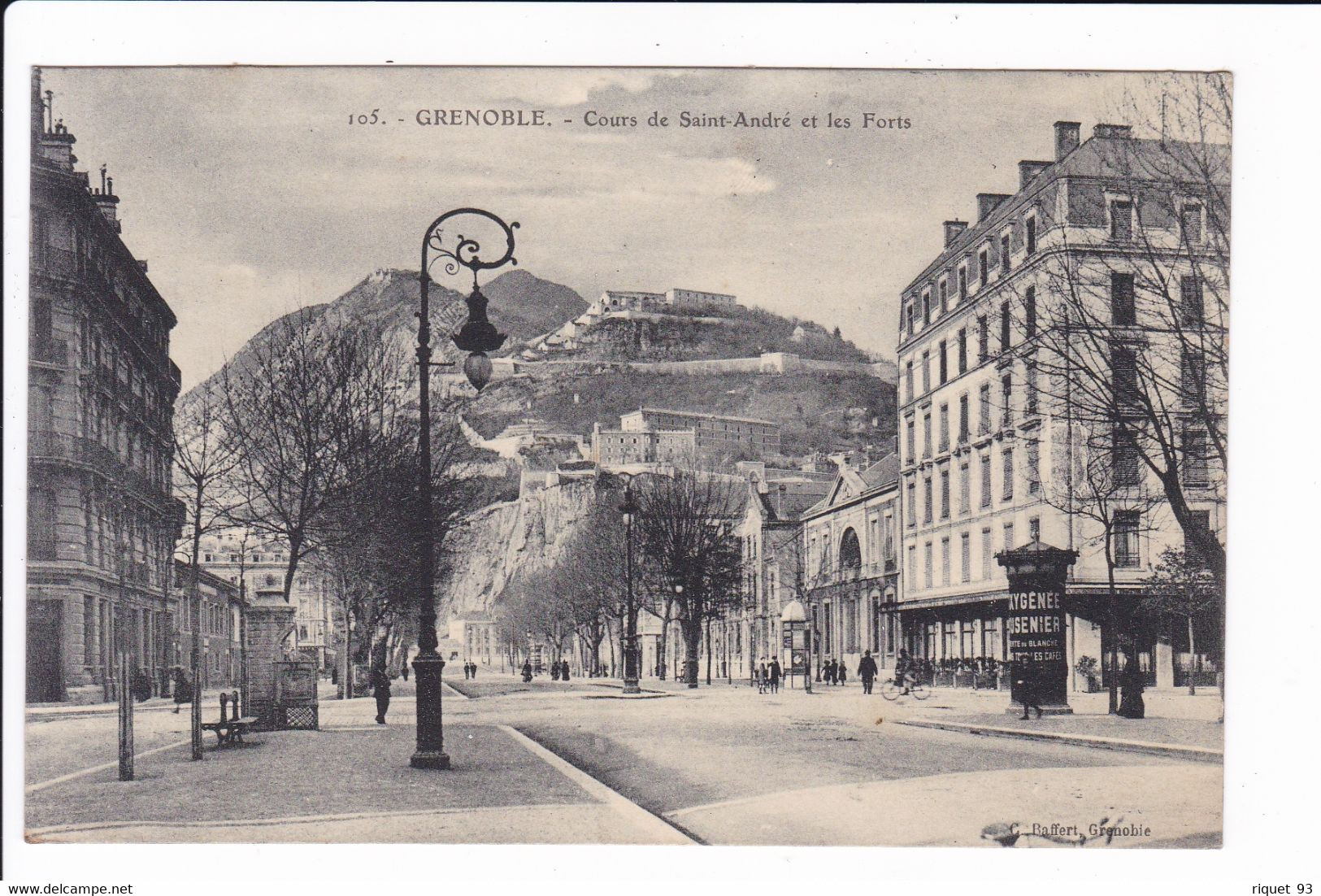 105 - GRENOBLE - Cours De Saint-André Et Les Forts - Grenoble