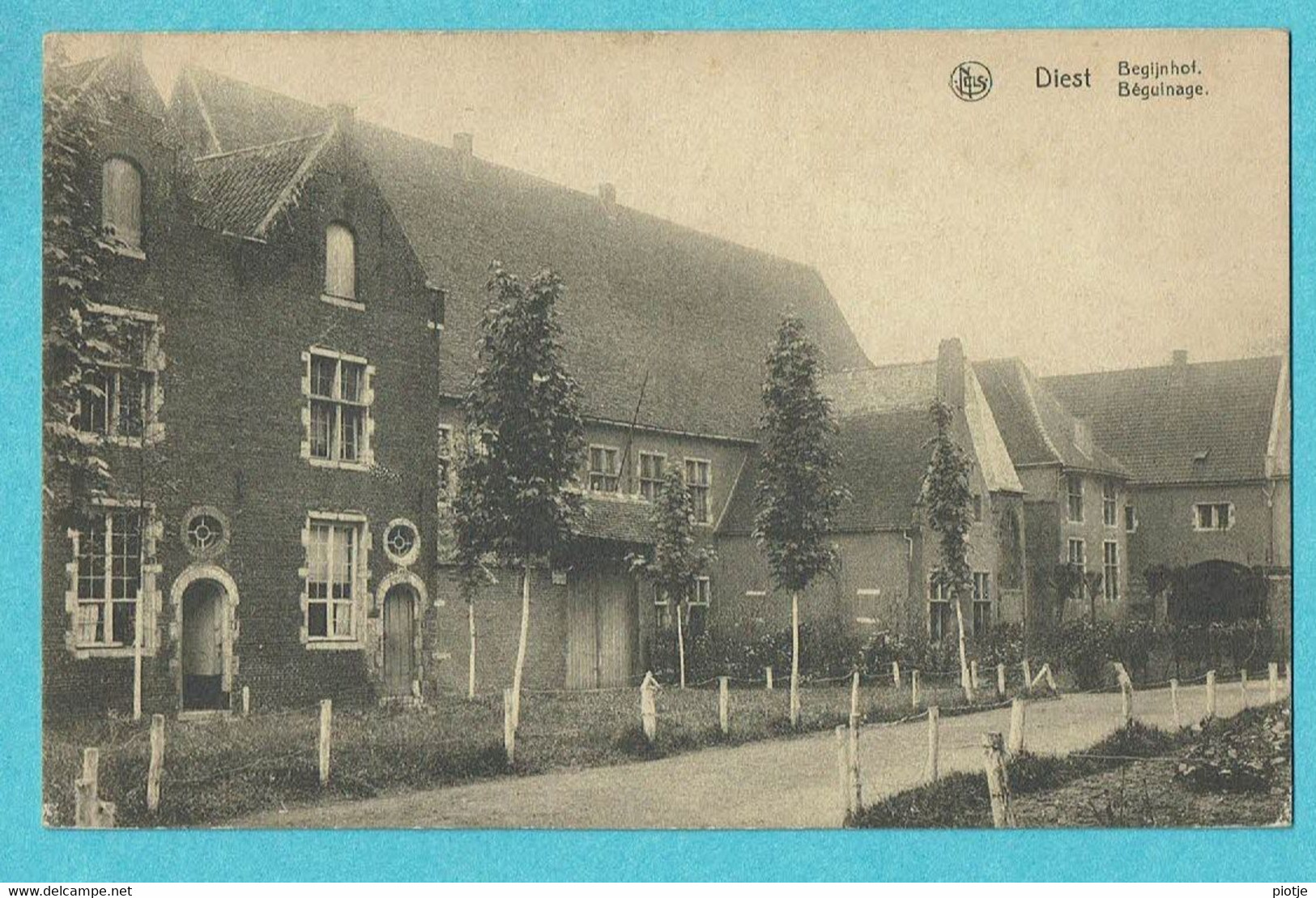 * Diest (Vlaams Brabant) * (Nels, Uitg V. Stroobants Poche) Begijnhof, Béguinage, Nunnery, Façade, Old, Rare - Diest