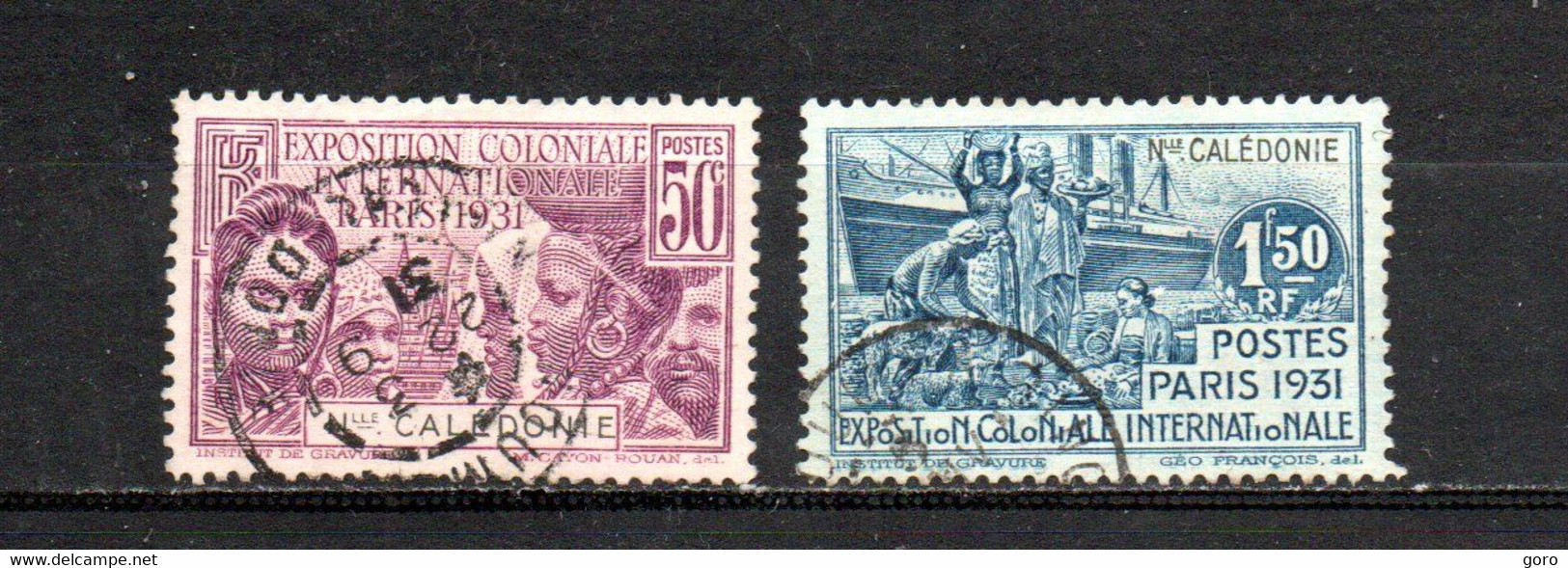 Nueva Caledonia   1931  .-  Y&T  Nº   163-165 - Used Stamps