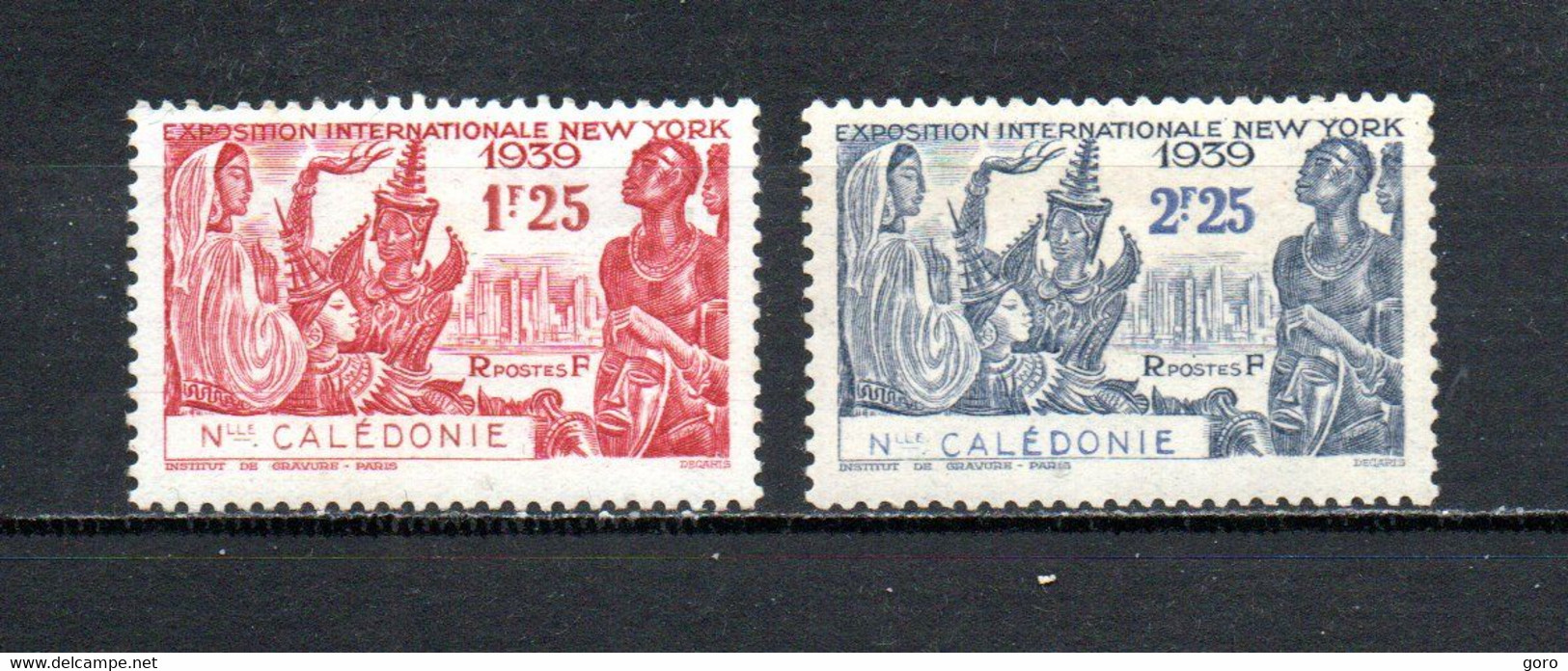 Nueva Caledonia   1939  .-  Y&T  Nº   173/174 - Gebruikt