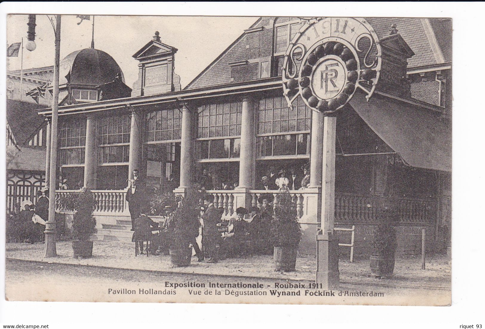 Exposition Internationale - Roubaix 1911- Pavillon Hollandais....... - Roubaix
