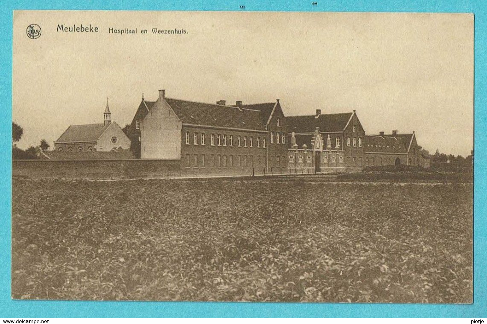 * Meulebeke (West Vlaanderen) * (Nels, Uitg L. Sacrez) Hospitaal En Wezenhuis, Hopital, Clinique, Old, Rare - Meulebeke