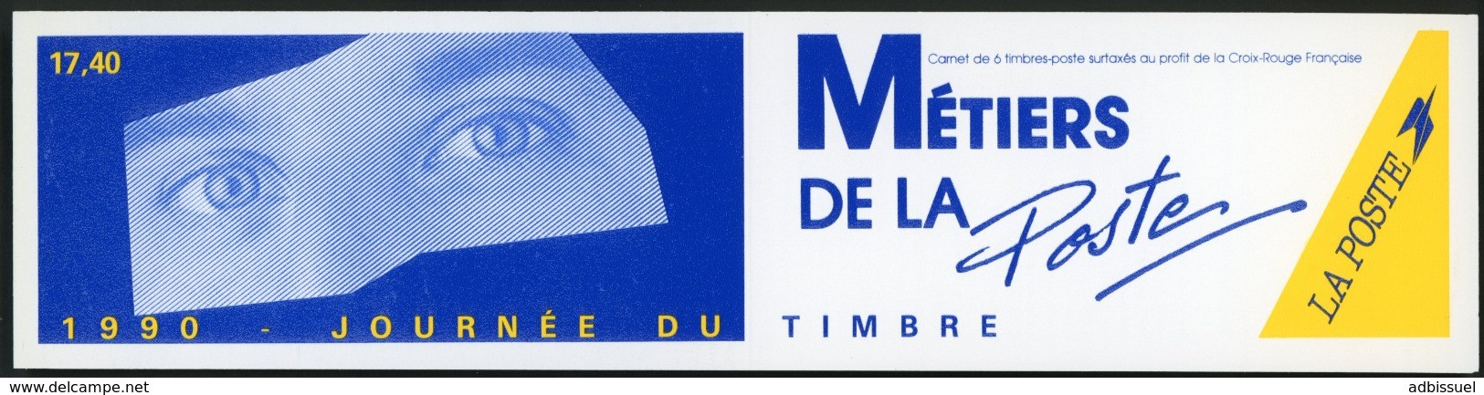 BC 2640 A NEUF TB / 1990 Journée Du Timbre "Métiers De La Poste" / Valeur Timbres : 13.8F Soit 2.1€ - Stamp Day