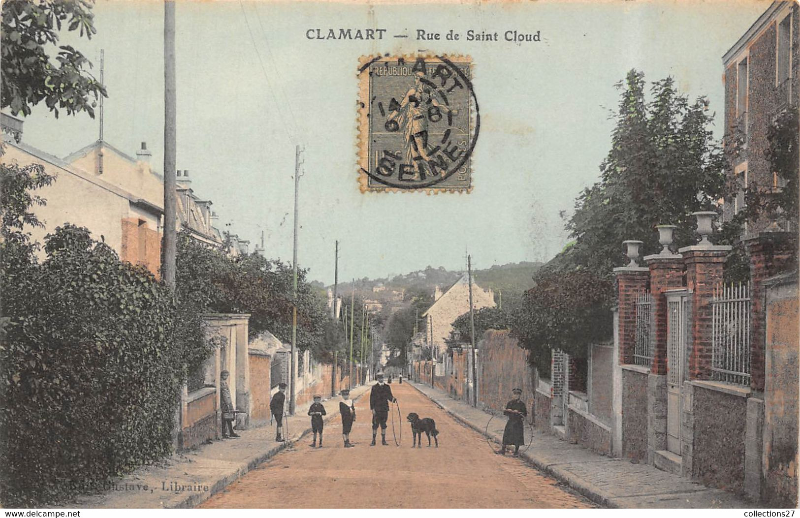 92-CLAMART- RUE DE SAINT-CLOUD - Clamart