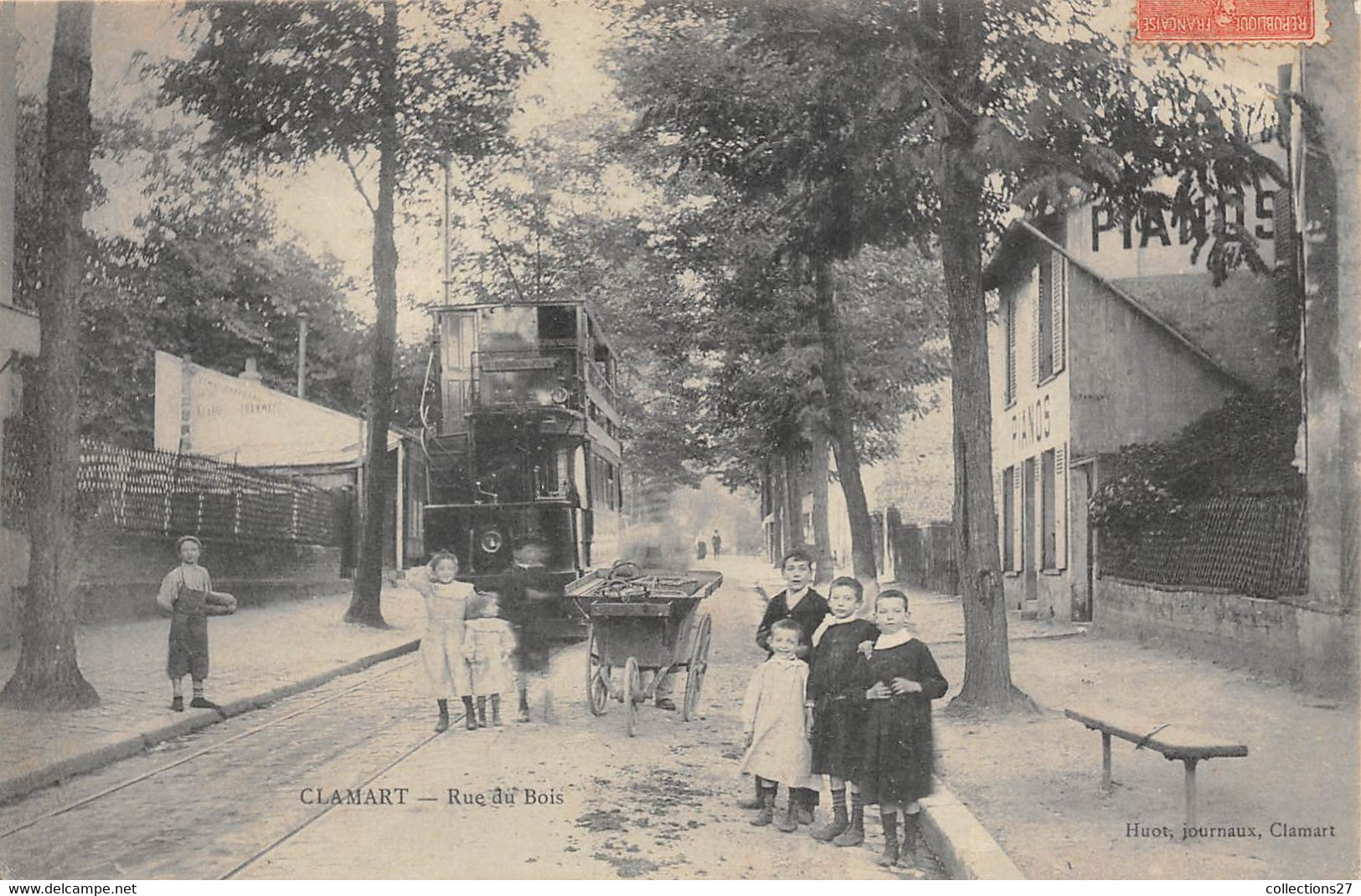 92-CLAMART- RUE DU BOIS - Clamart