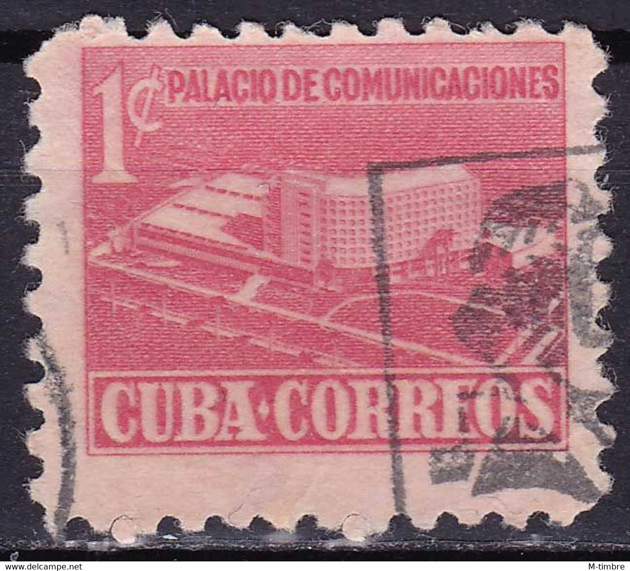 Cuba YT 477 Mi Z34Y Année 1958 (Used °) - Used Stamps