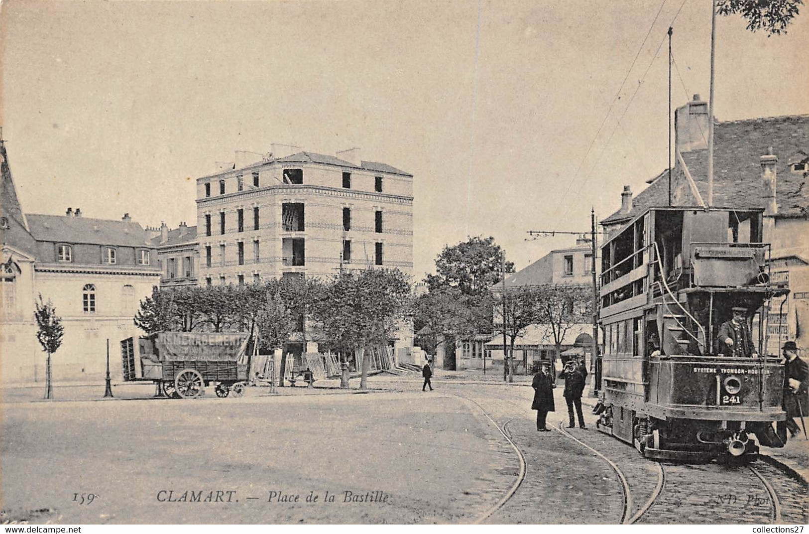 92-CLAMART- PLACE DE LA BASTILLE - Clamart